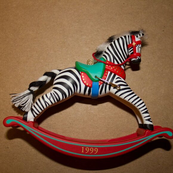 Keepsakes Zebra Rocking horse - Picture 5 of 5